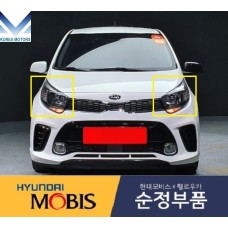 MOBIS FRONT BULB HEAD LAMPS SET FOR KIA MORNING / PICANTO 2017-20 MNR
